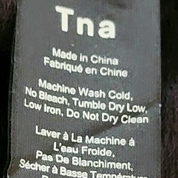 TNA Women's Crop Sleeveless Hoodie Size M - Picture 9 of 10